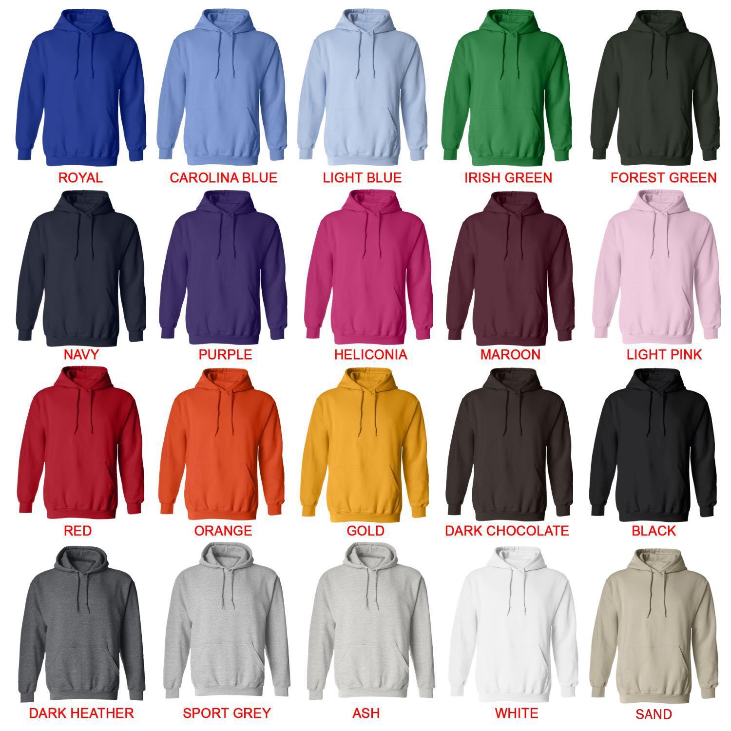 hoodie color chart 2 - August Burns Red Store